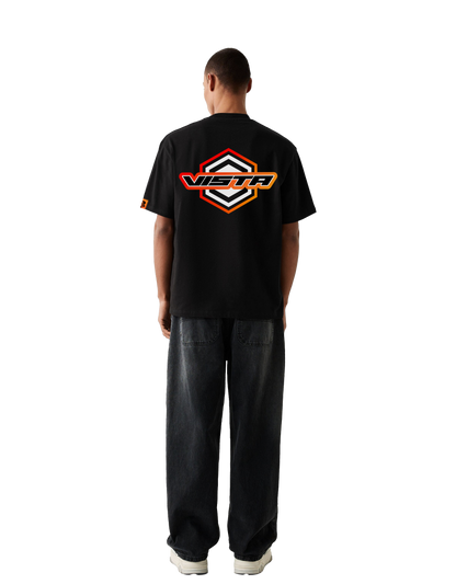 T-SHIRT VISTA RACING [BLACK]