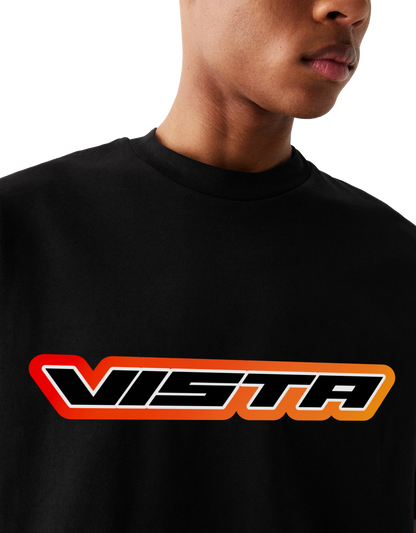 T-SHIRT VISTA RACING [BLACK]