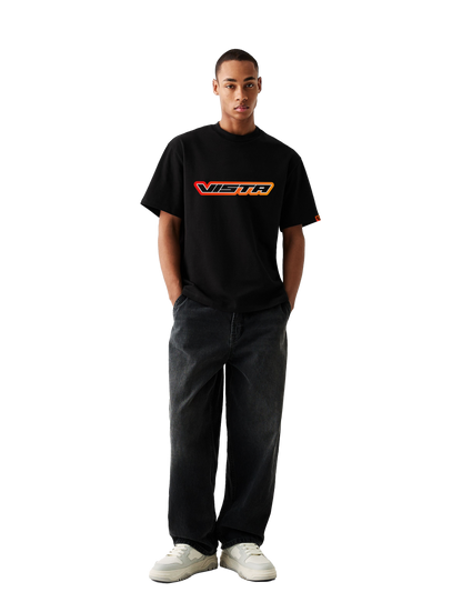 T-SHIRT VISTA RACING [BLACK]