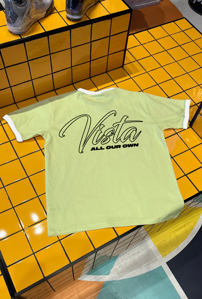 T-SHIRT VISTA OUTLINE [APPLE GREEN]