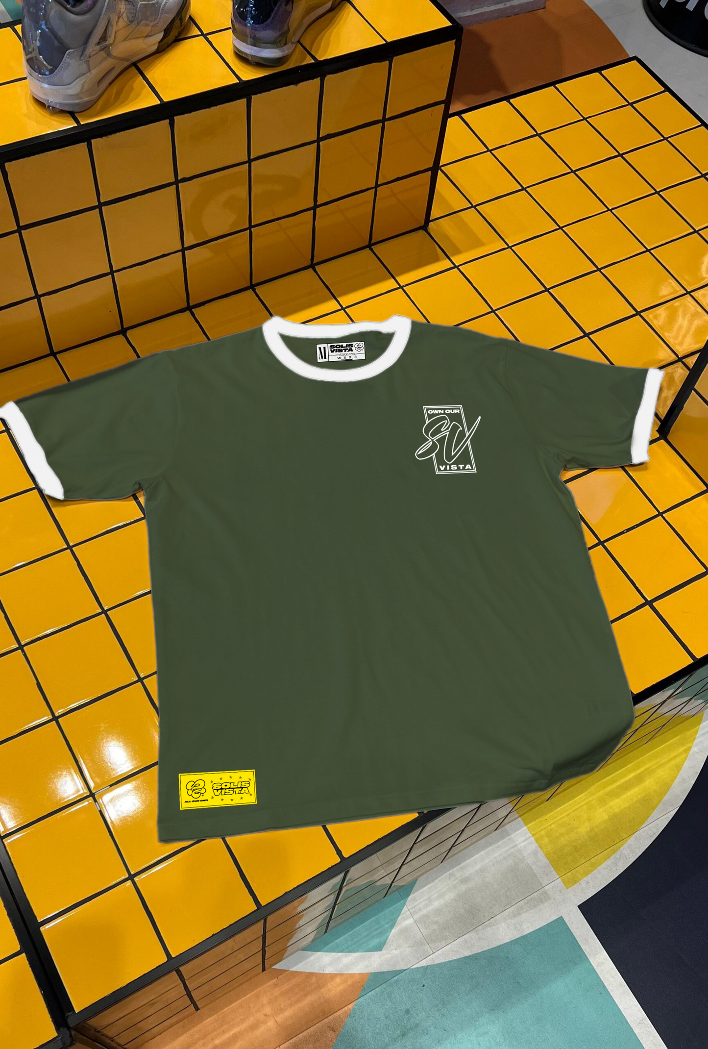 T-SHIRT VISTA OUTLINE [KAKI]